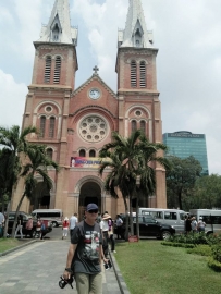 胡志明市紅教堂與郵局